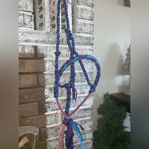 Mule tape rope halter